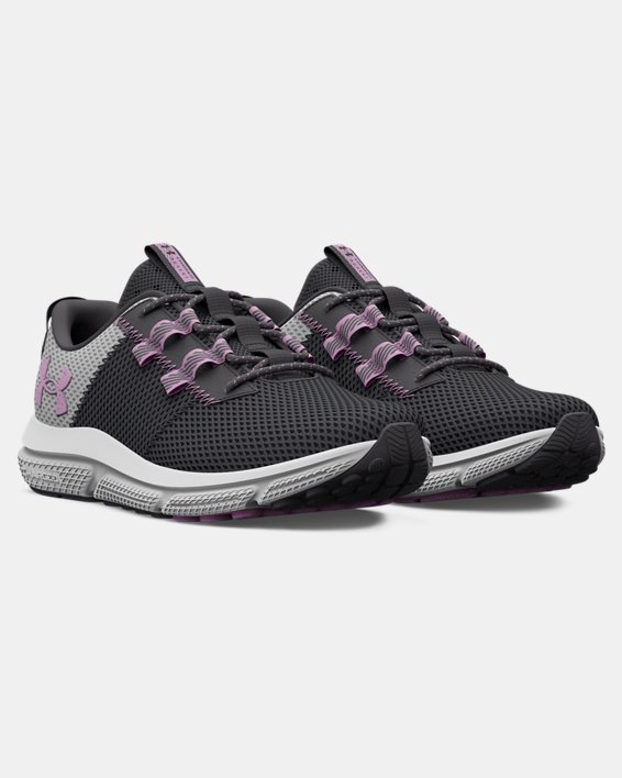 Women's UA Charged Assert 5050 Running Shoes in Gray image number 3